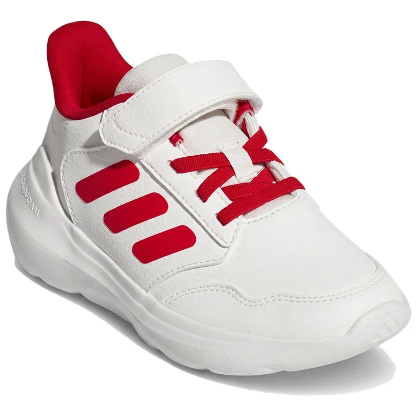 Детские беговые кроссовки с сетчатым верхом Tensaur Run 3.0 Adidas, Bright White/Bright Pink Fluorescent — фото 4