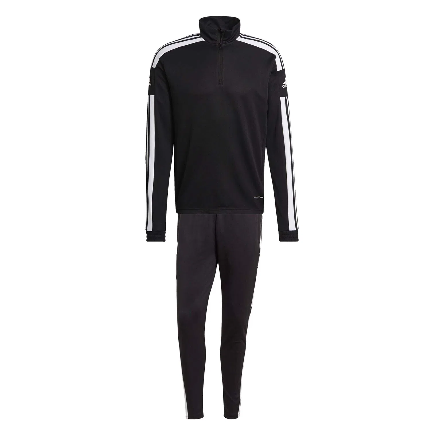 Мужской спортивный костюм с полузастежкой Squadra 21 Adidas, Schwarz