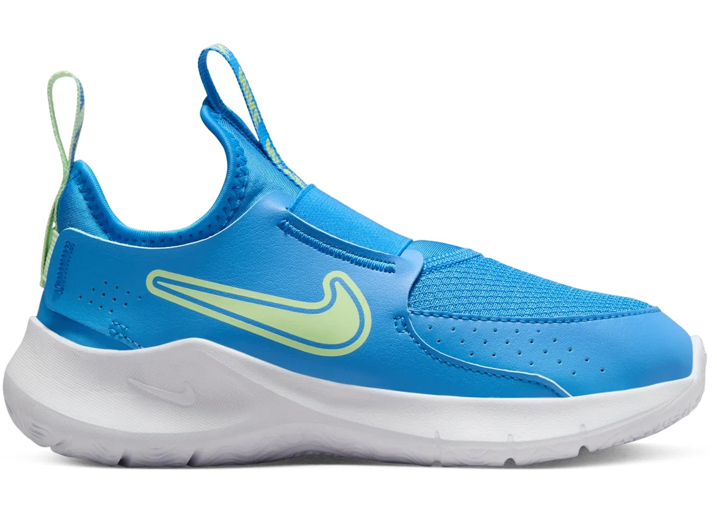 Детские кроссовки с шнуровкой Nike Flex Runner 3 Nike, Photo Blue Vapor Green