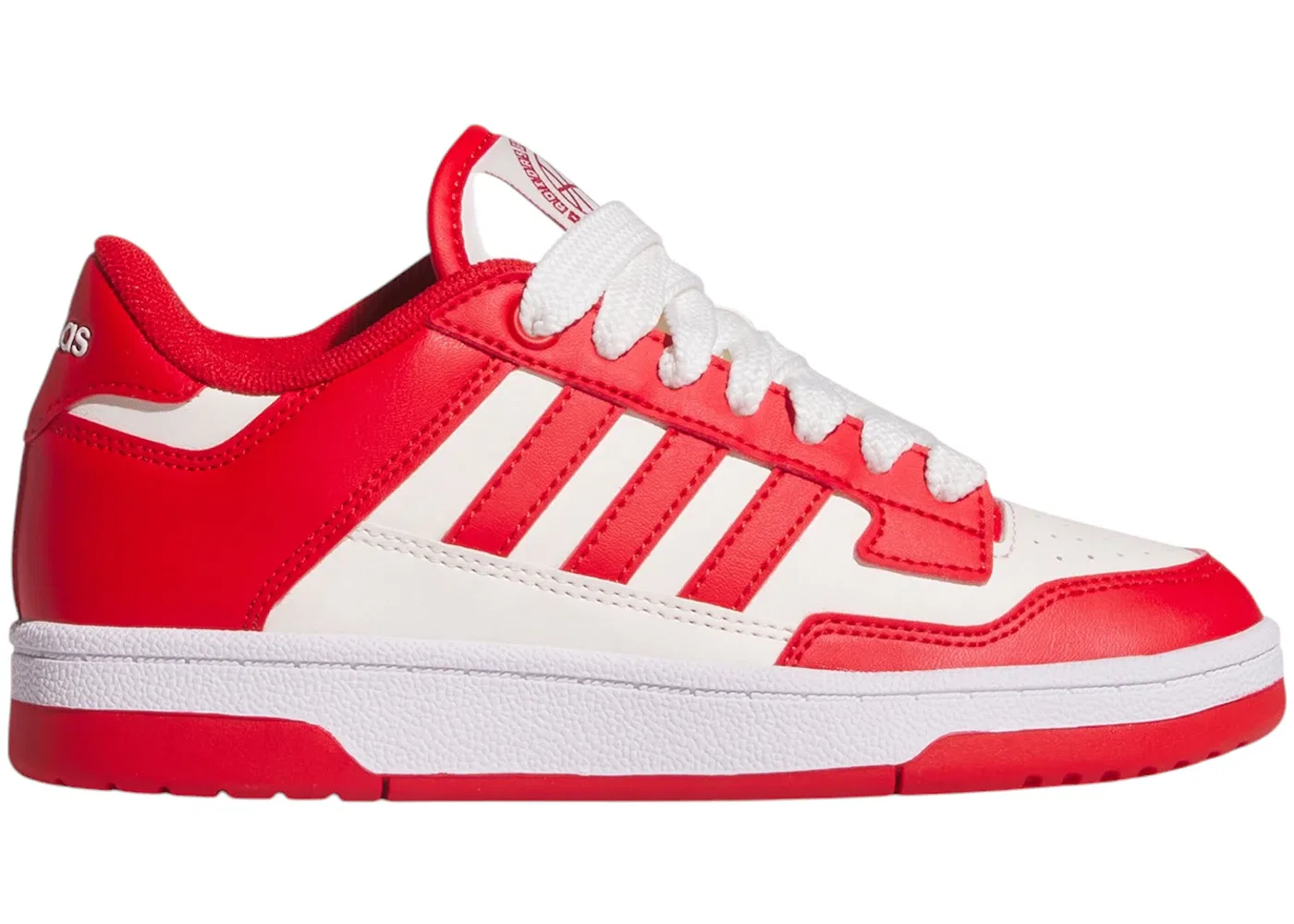 Детские кроссовки с низким верхом Adidas Rapid Court Low, Team Collegiate Red/Cloud White/Cloud White