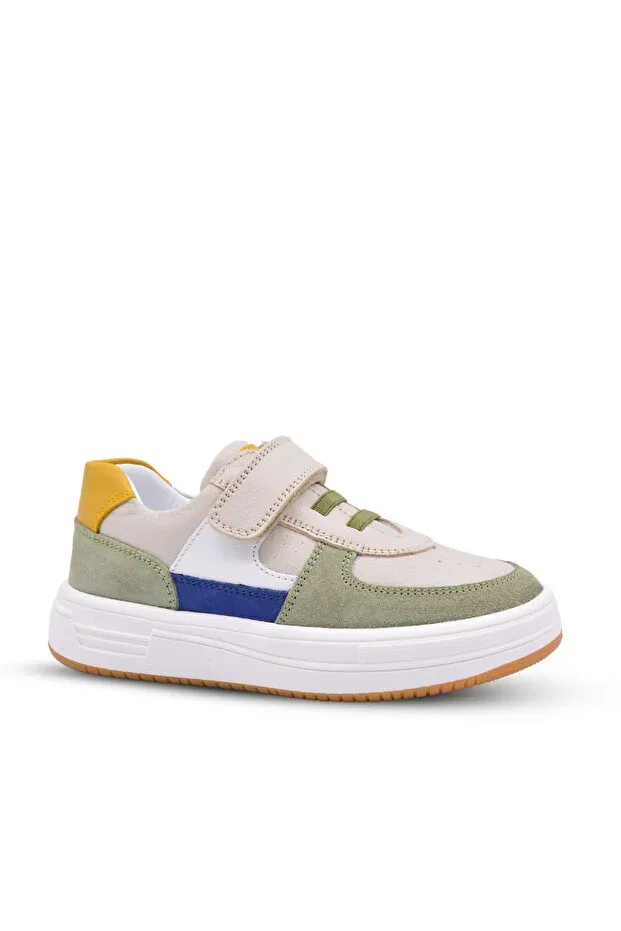 Детские повседневные туфли на липучке Milan Kids A More, Beige