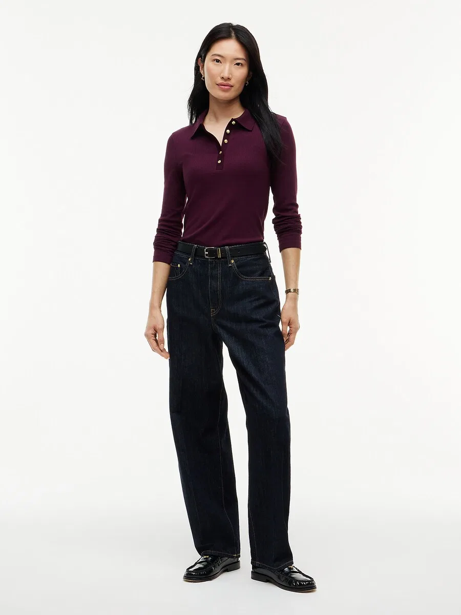 Топ TOMMY HILFIGER цвета карминно-красный — фото 4