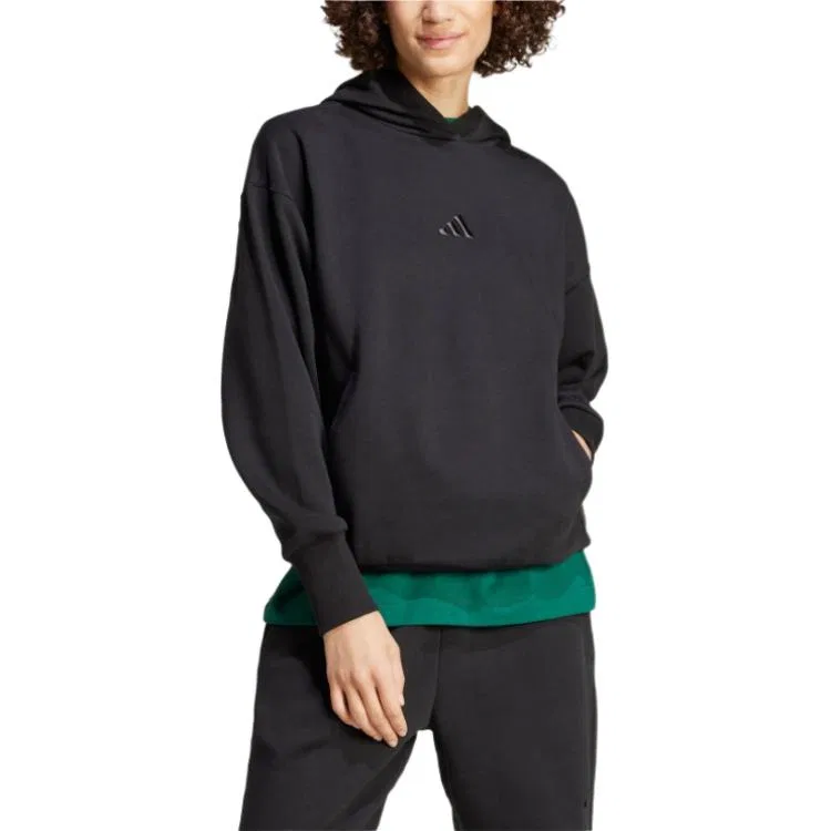 Женское свободный худи из флиса All Szn Adidas, Black