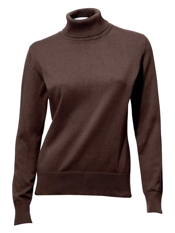 

Пуловер Heine Rollkragenpullover, коричневый