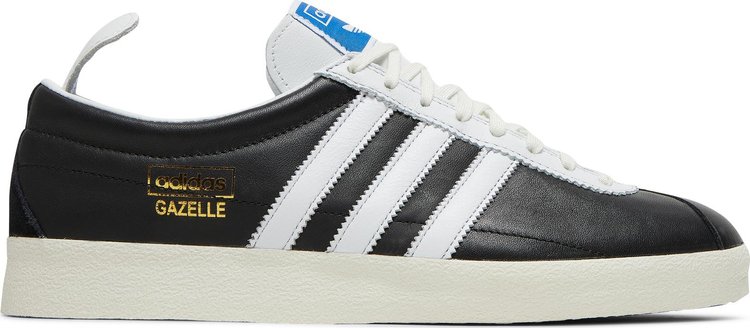 Кроссовки Adidas Gazelle Vintage 'Black Gold Metallic', черный - фото