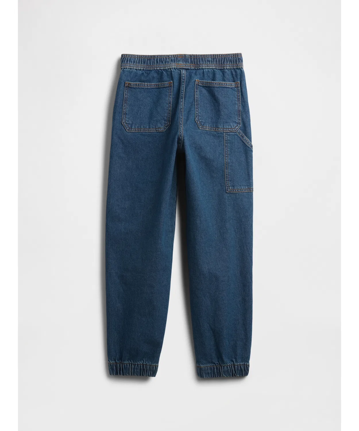 Джинсовые джоггеры для детей, Relaxed Fit, Gap, синие — фото 2