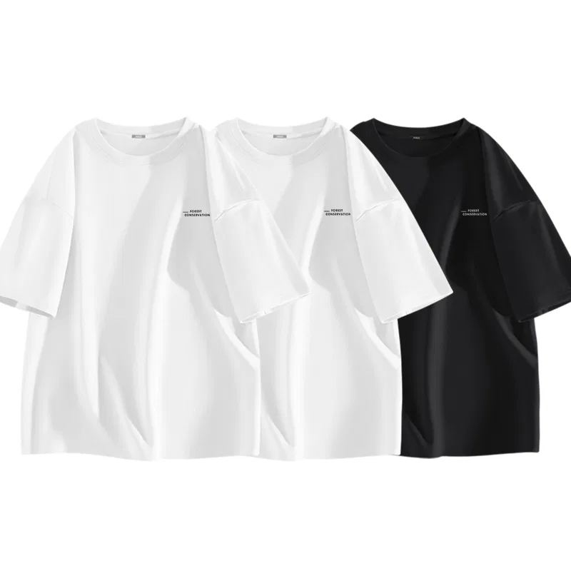 Детская футболка с принтом 3 Pack MINISO, White White Black