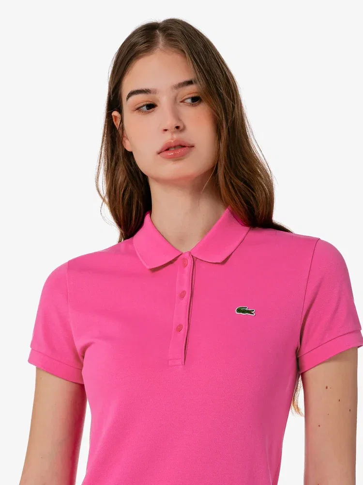 Платье LACOSTE ультра слим Pink — фото 2
