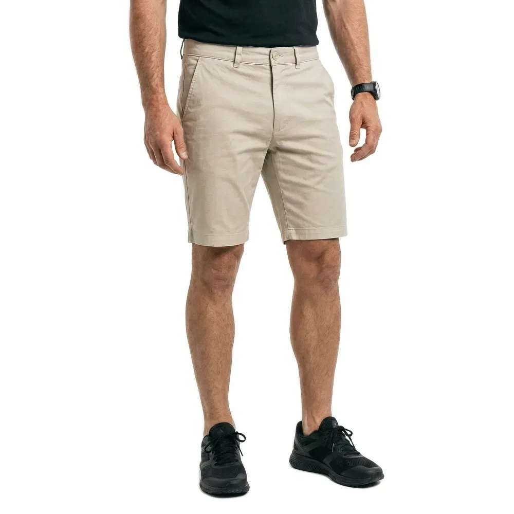 Шорты чинос Slim Fit BOSS, бежевый — фото 2