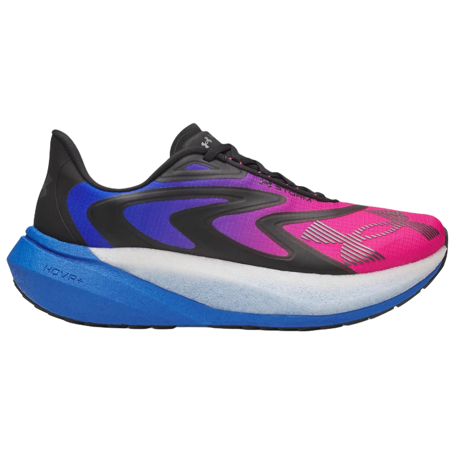 Детские кроссовки для бега Velociti Distance Under Armour, Black/Royal Blue/Metal Gunmetal Gray — фото 3