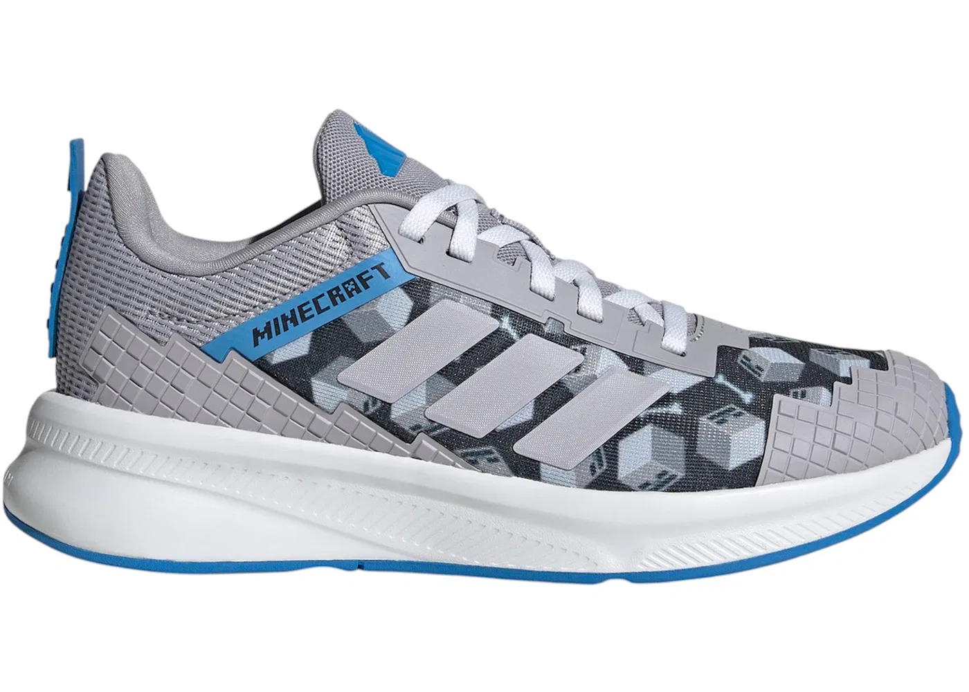 Детские кроссовки с шнуровкой Fortarun 4.0 Adidas, Glory Grey/Glory Grey/Lucid Ray Blue