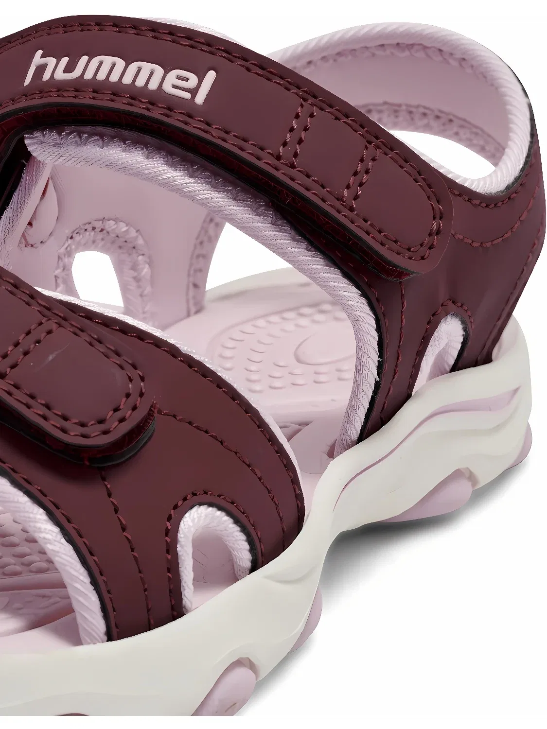 Сандалии детские с фигурным ремешком Sandal Wave Jr Hummel, фиолетовый