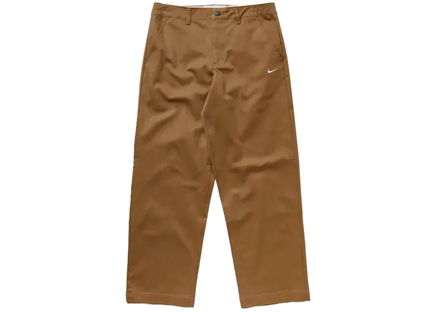 Мужские брюки чинос хлопковые Nike Life Unlined Cotton Chino Pants, Brown