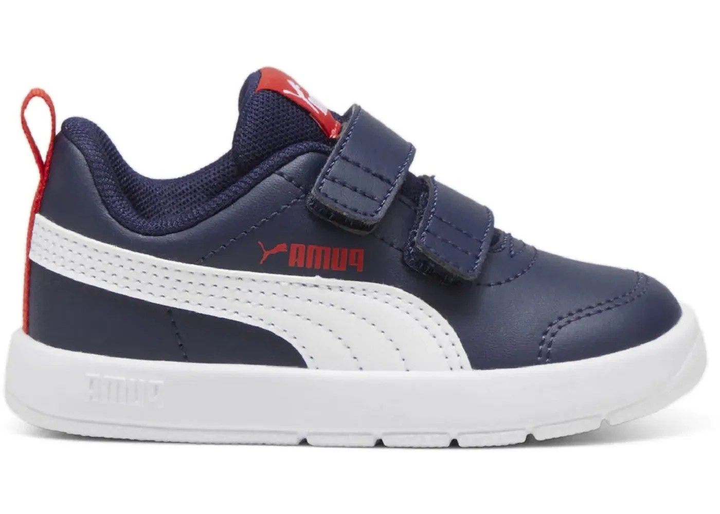 Детские кроссовки Lifestyle Puma Courtflex V3 V, Navy/White/Red