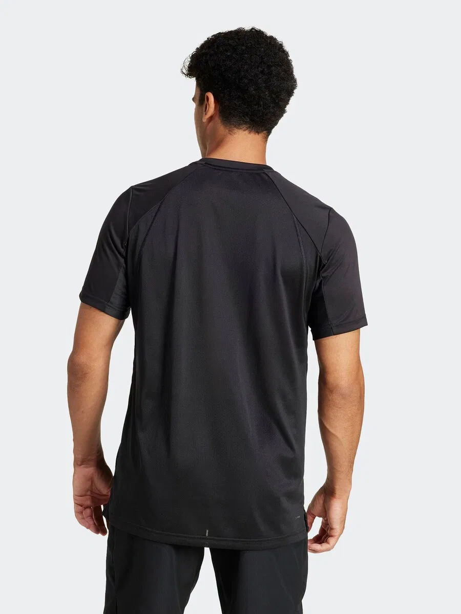 Футболка ADIDAS PERFORMANCE Performance Shirt 'Club' черного цвета — фото 3