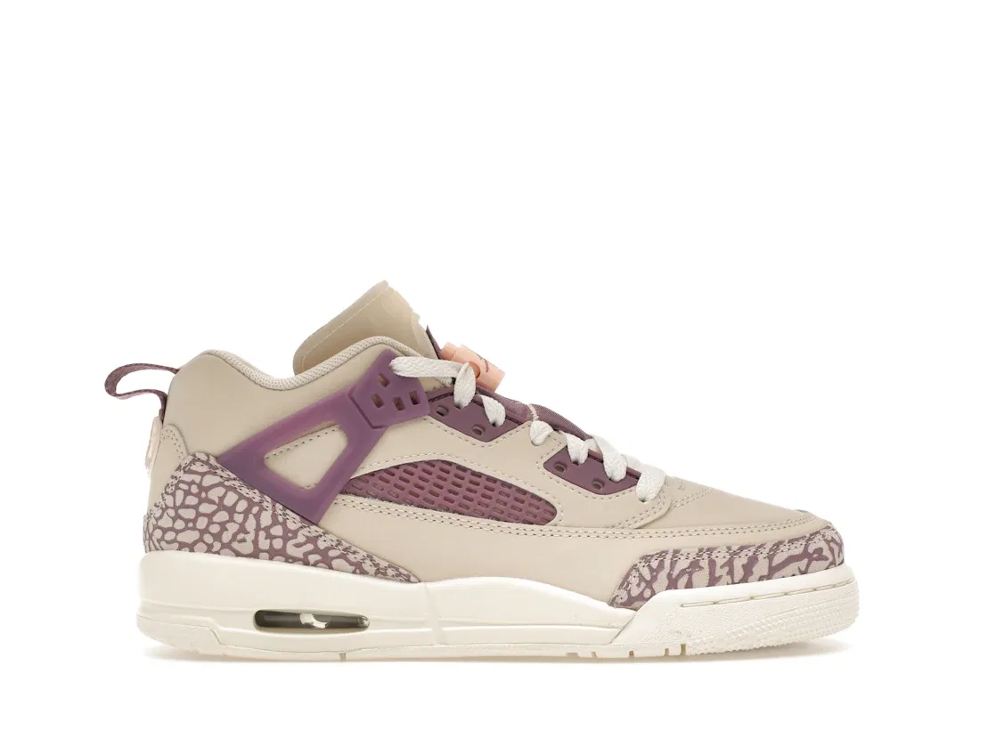 Детские кроссовки Lifestyle Jordan Spizike Low Jordan, Legend Light Brown/Violet Dust/Sail/Crimson Tint