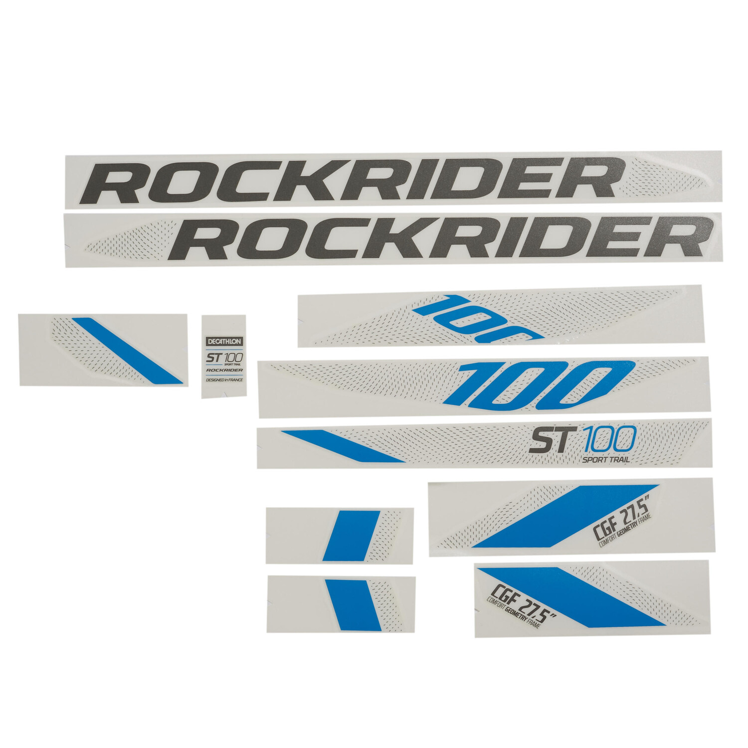 

Набор наклеек E-ST 100 желтый ROCKRIDER