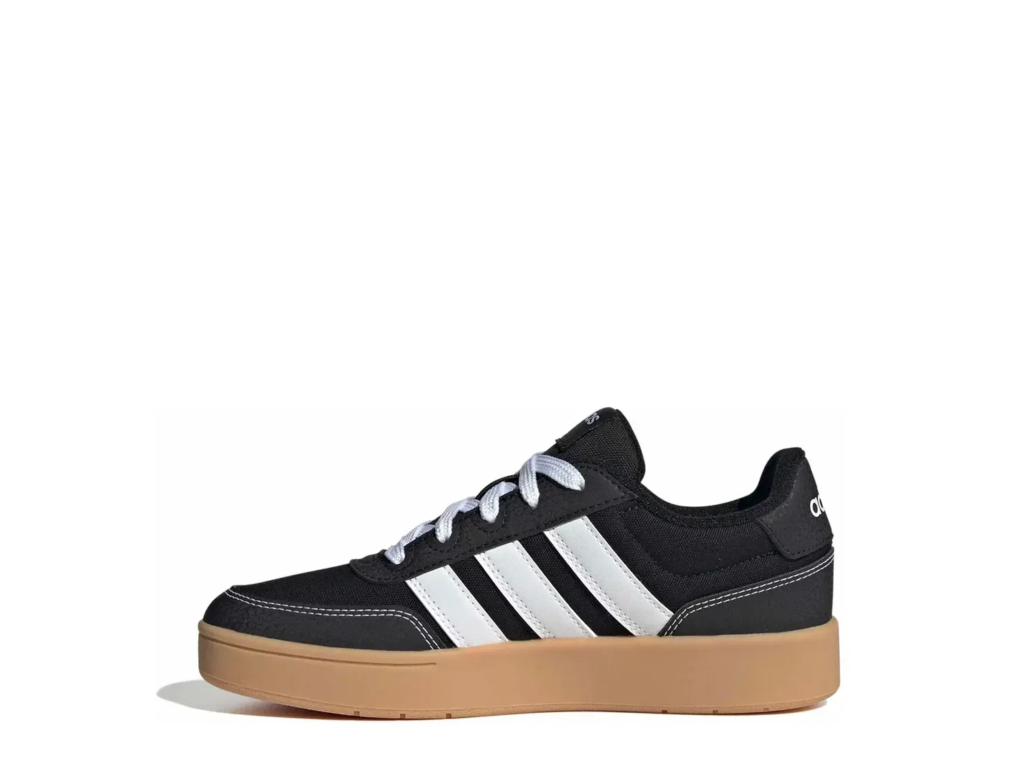 Кроссовки скейт-стиля Breakbase, adidas, черно-белые — фото 2