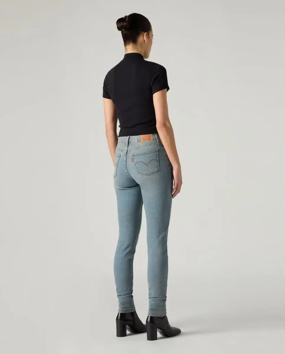 Женские джинсы-скинни с завышенной талией 311 Shaping Skinny Levi's, Azul Claro — фото 3