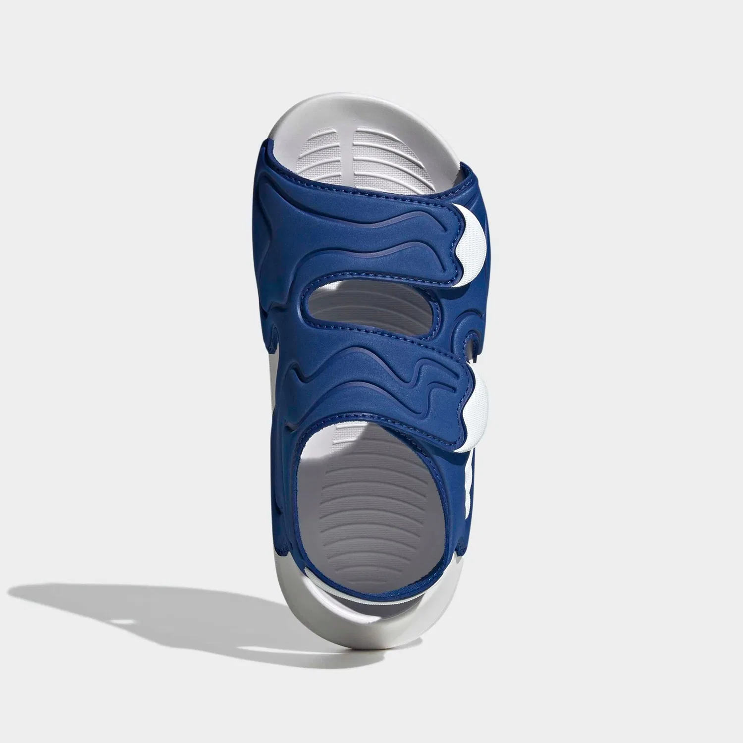 Детские сандалии с регулируемыми ремешками Adidas, Royal Blue/White/Royal Blue — фото 4