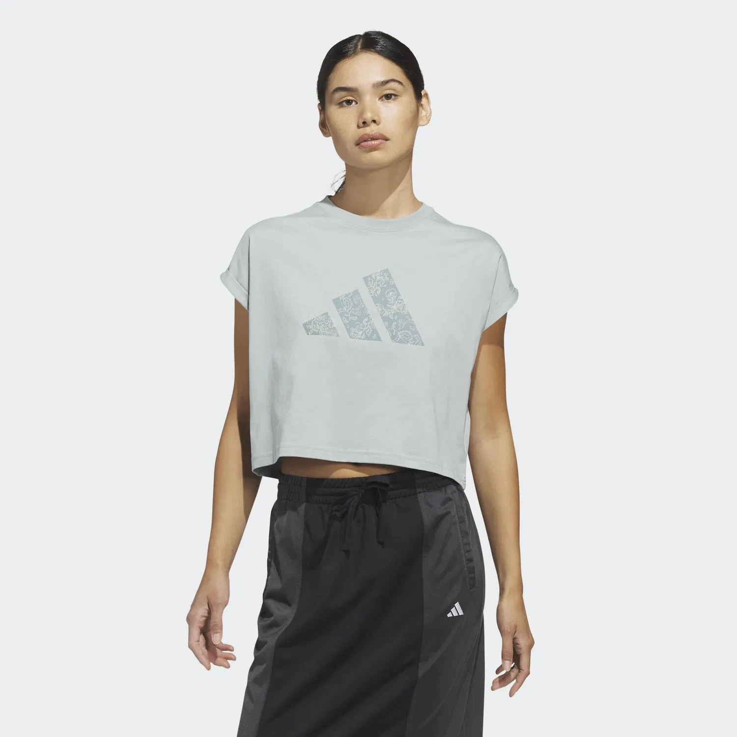 Женская футболка-кроп Adidas
