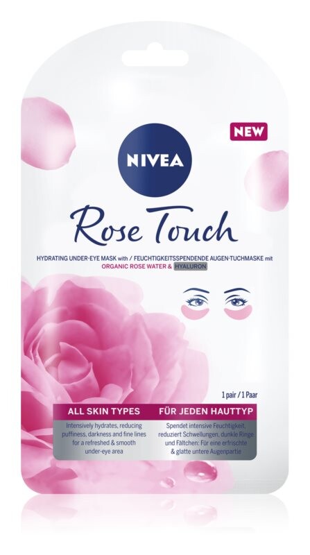 

Маска для глаз Nivea Rose Touch