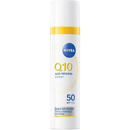 Солнцезащитный флюид для лица SPF 50 с Q10 Nivea, 40 мл