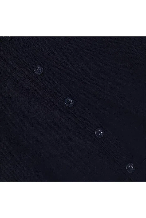 Детский кардиган для мальчиков с V-образным вырезом Wanex, Navy Blue — фото 3