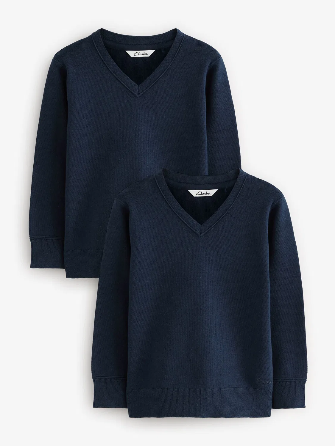 Джемпер вязаный, 2 шт. Clarks, Navy