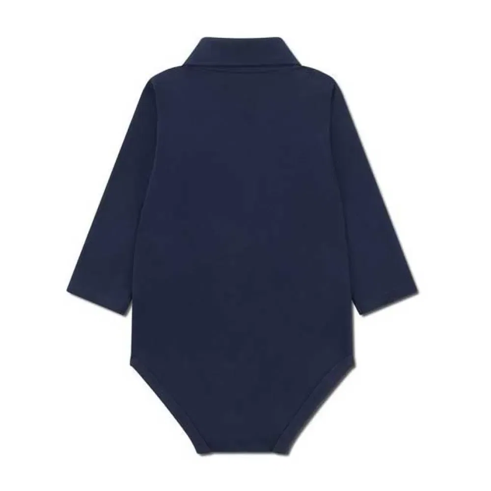Боди с длинным рукавом 647338 Lacoste Kids, синий — фото 2
