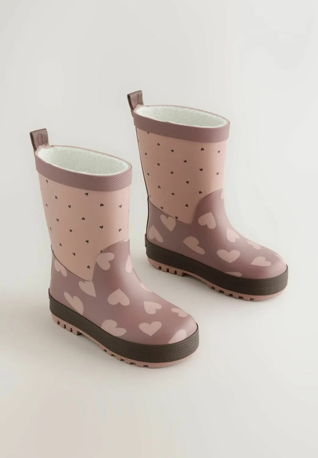 Резиновые сапоги Character стандартные - резиновые сапоги Next, Mocha Brown Hearts — фото 2
