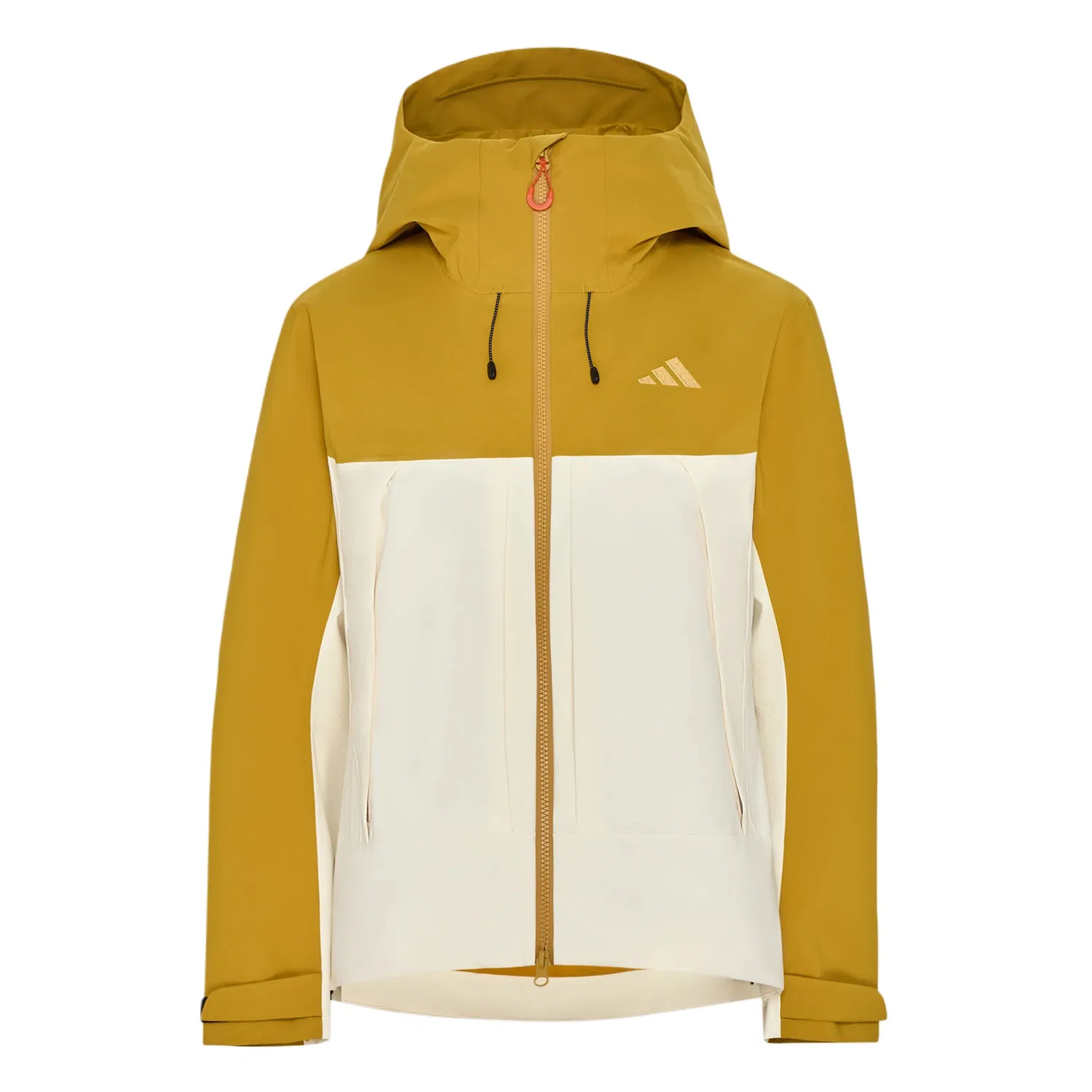 Женская ветровка Terrex Windbreaker Jackets Adidas, Ivory/Victory Gold — фото 4