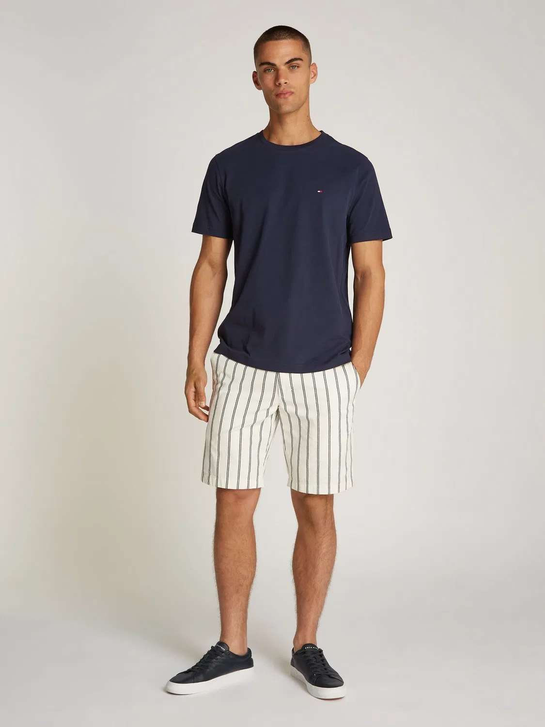 Футболка, хлопок, Regular Fit Tommy Hilfiger, синий — фото 3