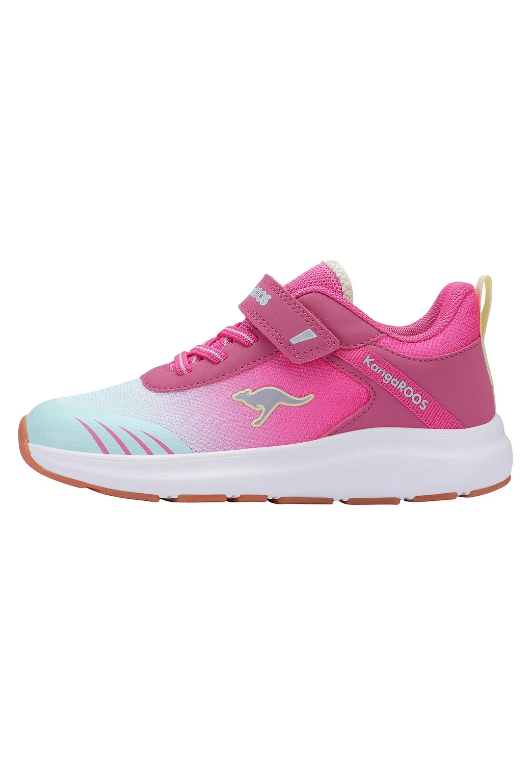 Детские кроссовки с липучкой KB-Rida EV KangaROOS, Rosa — фото 3
