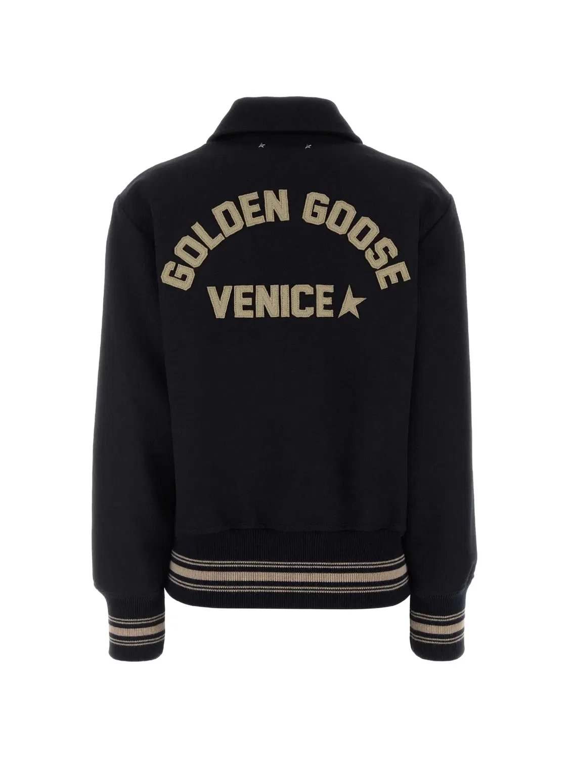 Golden Goose Куртка-бомбер Journey текстурированная Черный — фото 2