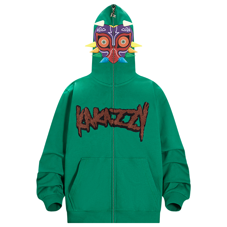 

Свитшот унисекс зеленый KAKAZZY