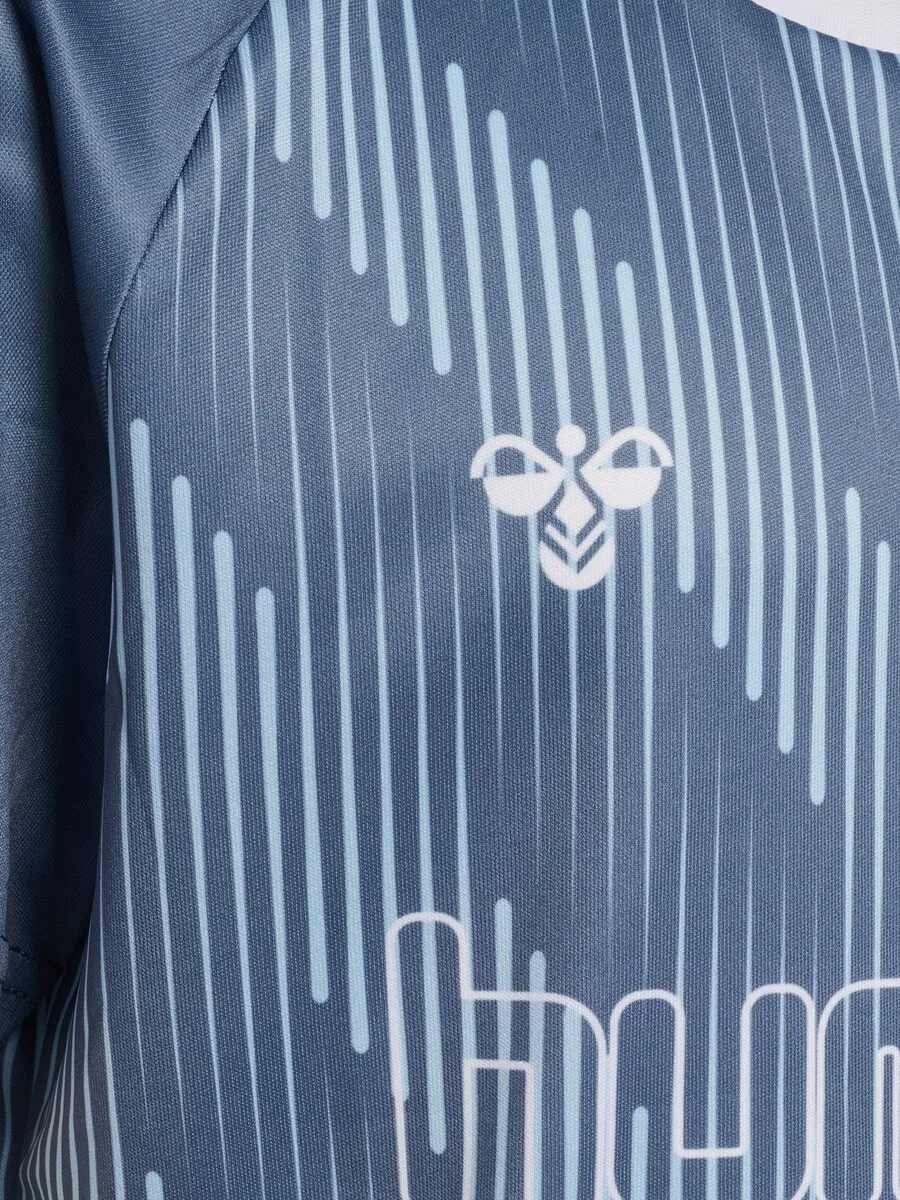 Спортивная футболка Hummel Performance Shirt, цвет сапфировый, светло-голубой — фото 4