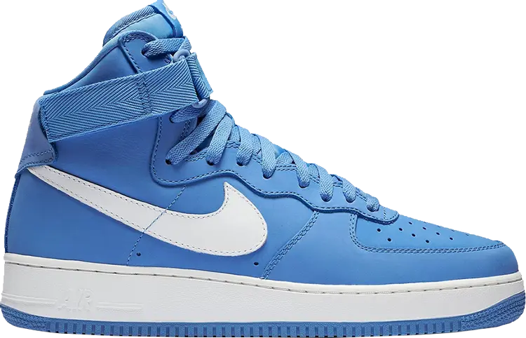 

Кроссовки Nike Air Force 1 High Retro QS 'University Blue', синий