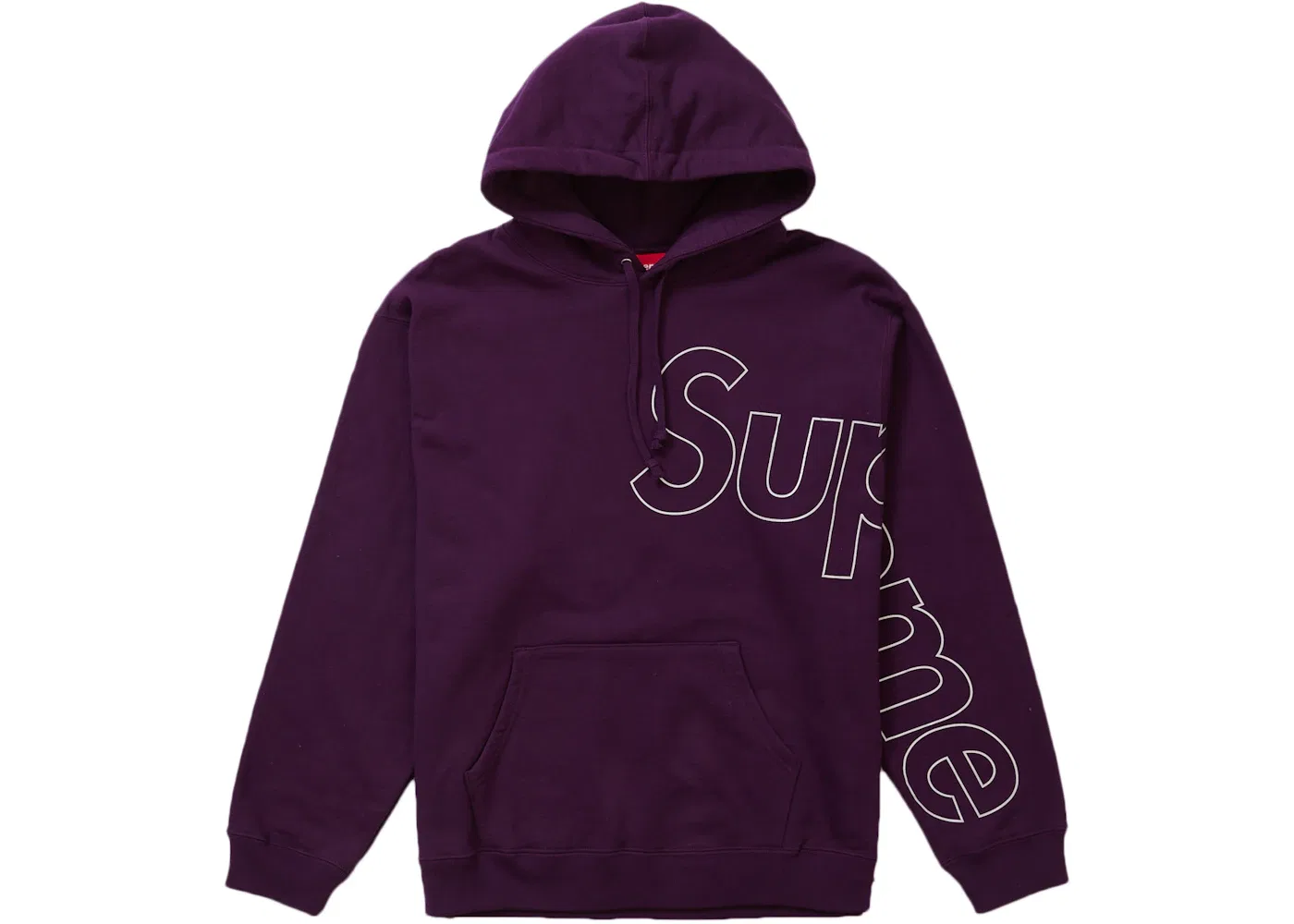 Мужская худи с принтом Supreme Sweatshirt, Eggplant