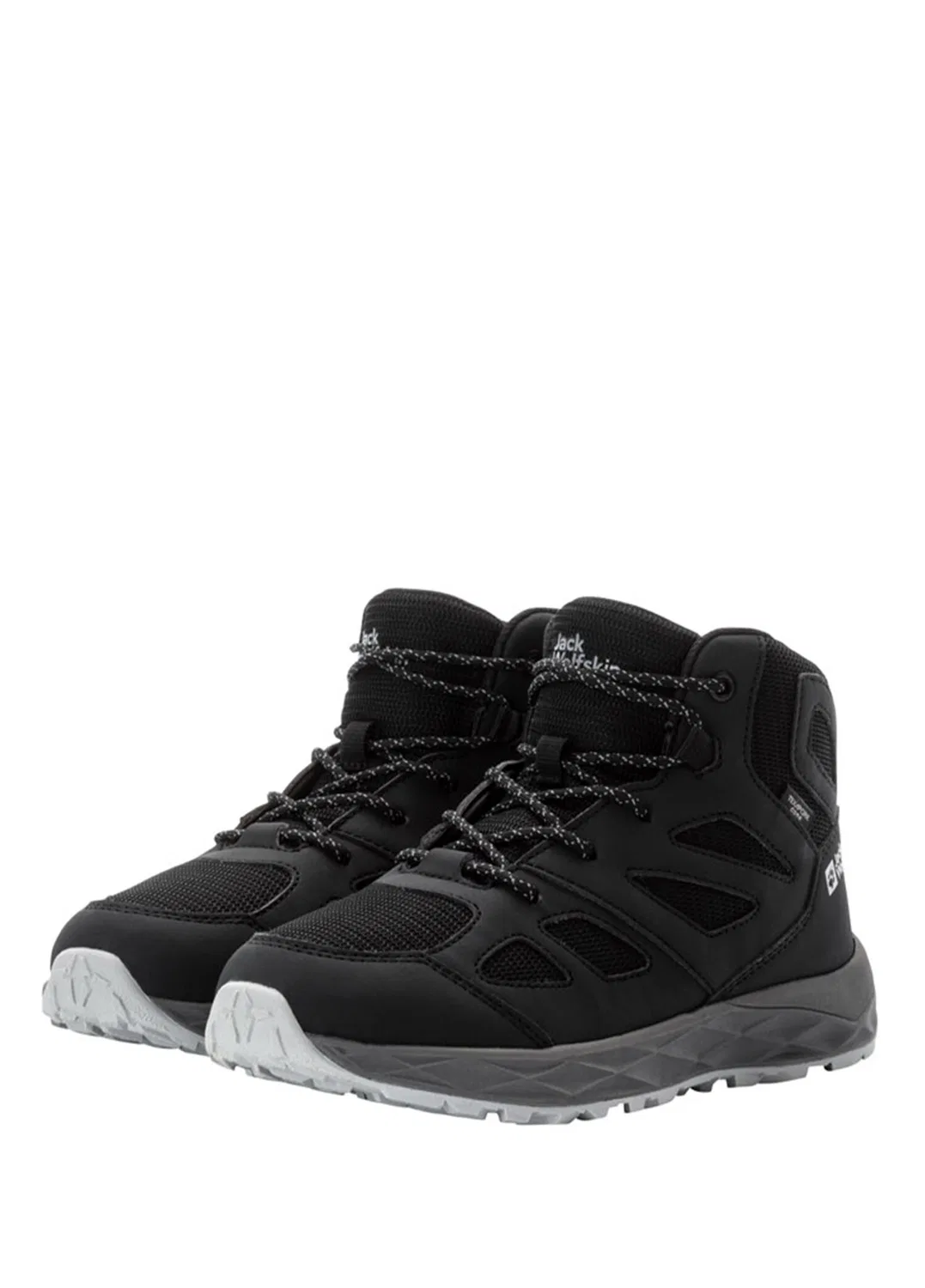 Ботинки outdoor Woodland 2 Texapore Mid Jack Wolfskin, Gri — фото 3