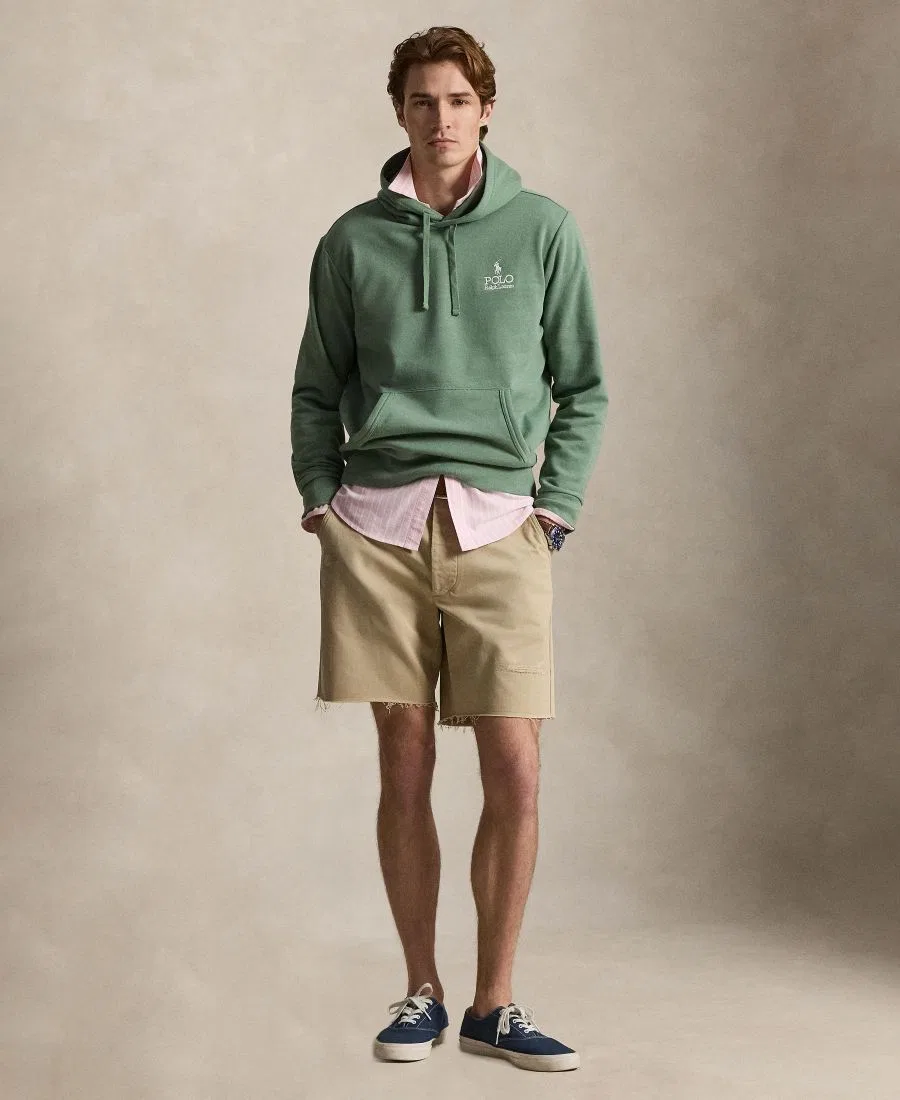 Худи с капюшоном и длинным рукавом, классический крой Polo Ralph Lauren, Fatigue — фото 2