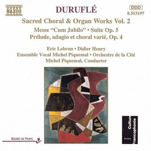 

CD диск Durufle / Piquemal: Sacred Choral Works 2 / Organ Works