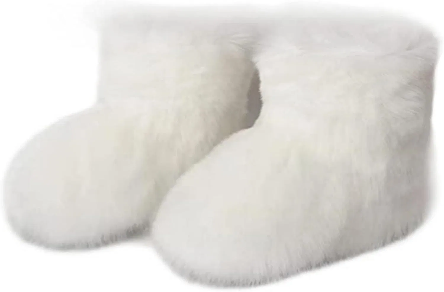 Детские зимние сапоги для девочек с искусственным мехом LLTMALL, White