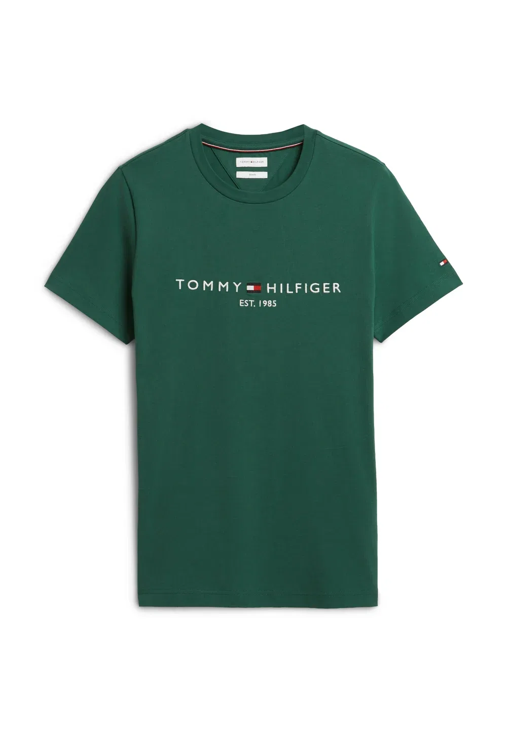 Футболка с логотипом - футболка с принтом Tommy Hilfiger, Ornamental Green — фото 4