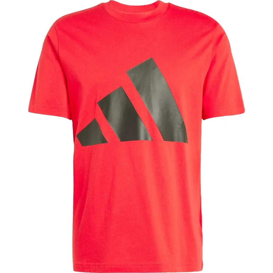 Футболка с принтом Sportswear JE8934 Essentials Big Logo Tee adidas, Красный — фото 3