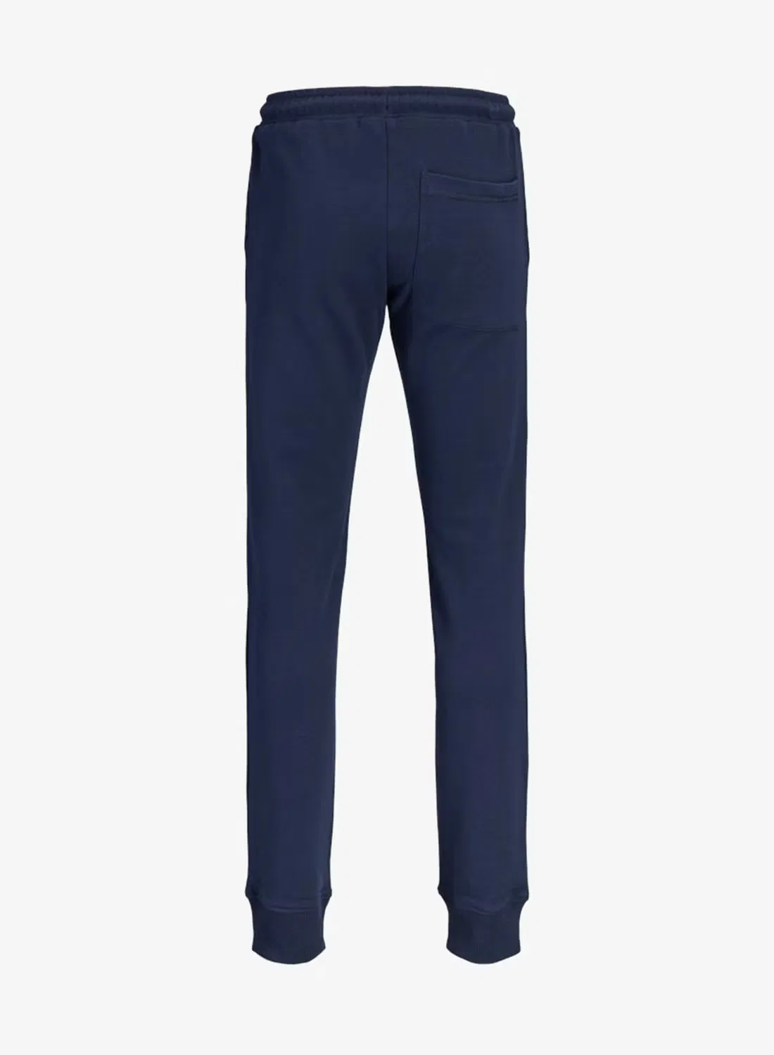 Штаны спортивные с логотипом JPSTGORDON Jack & Jones Junior, темно-синий — фото 2