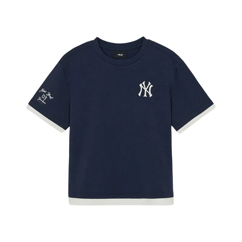 Детская футболка хлопковая MLB KIDS, Navy Blue