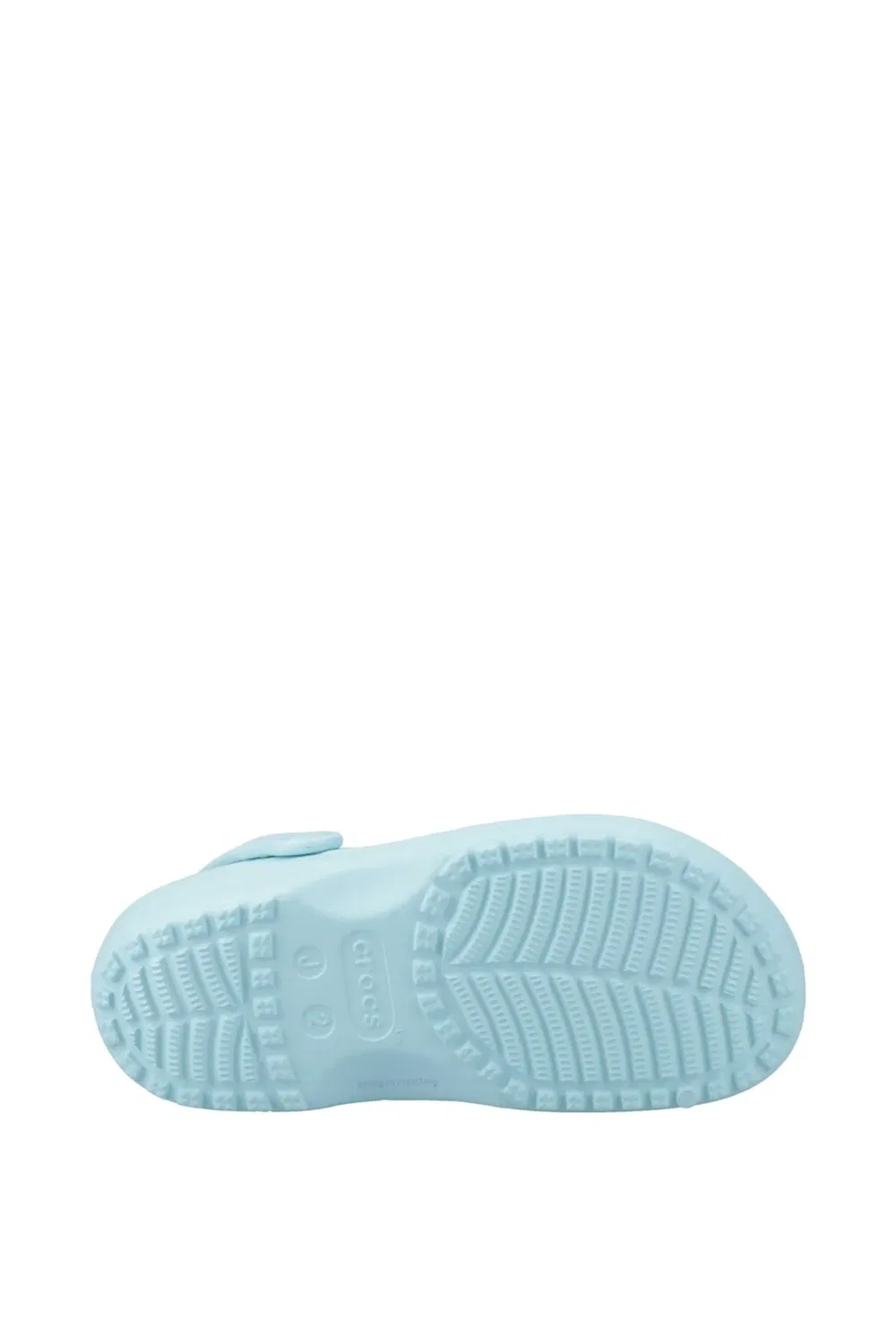 Детские классические сабо с цветочным вырезом Crocs, Turquoise — фото 3