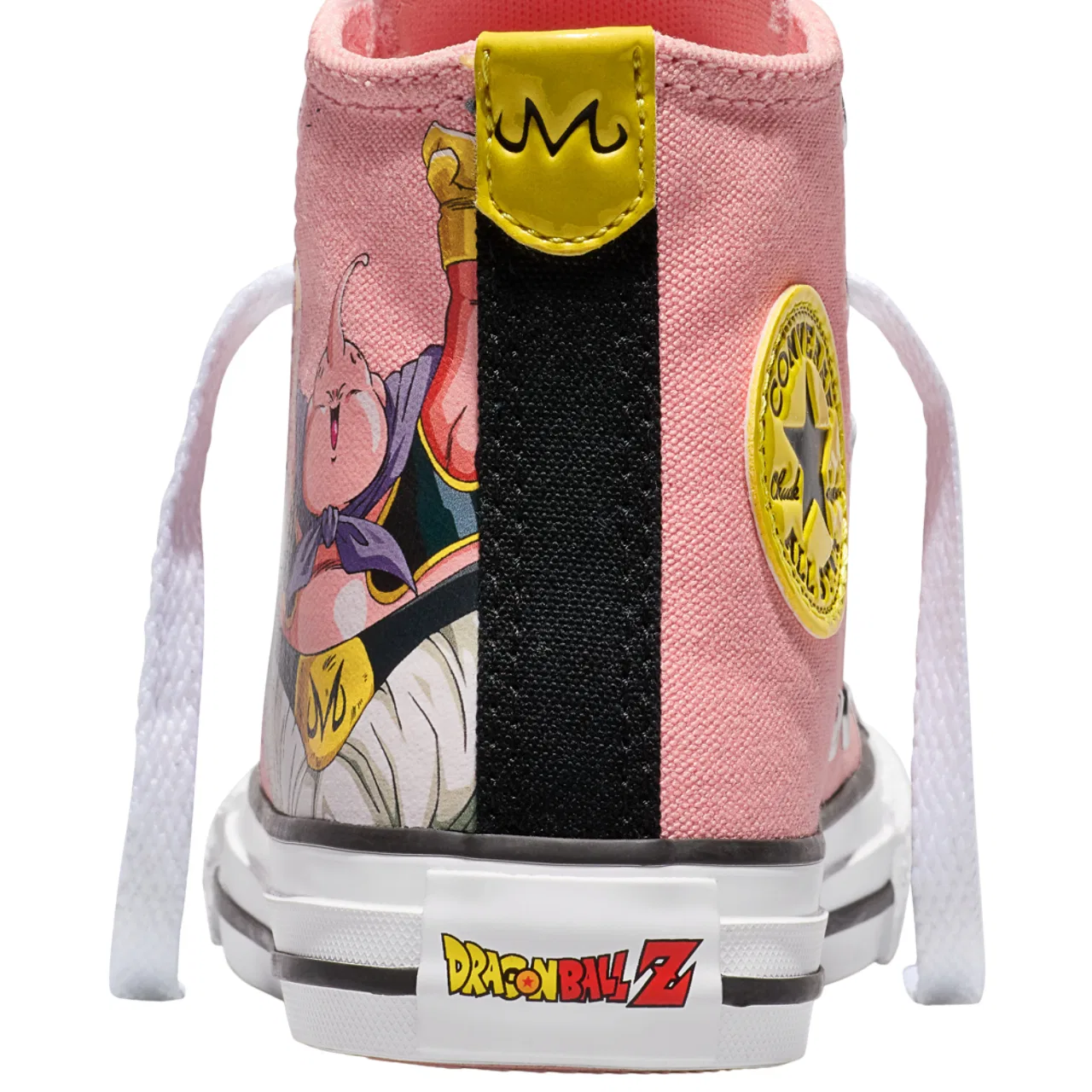 Детские кеды для мальчиков с высоким верхом Converse Chuck Taylor All Star, Cyber Yellow Quartz Pink Black — фото 4