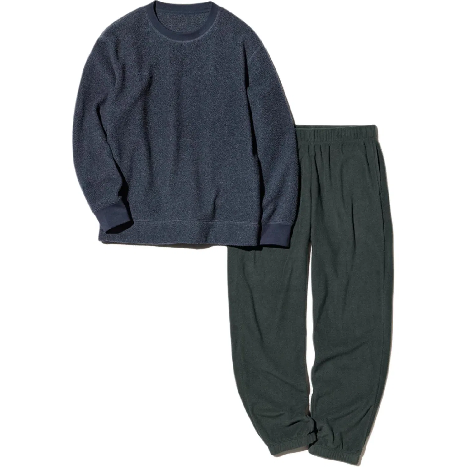 Мужской спортивный костюм с круглым вырезом UNIQLO, Dark Blue